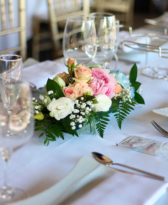 Flores para decorar una boda en Tudela